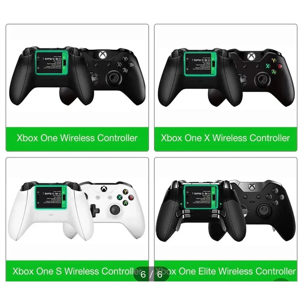 Beboncool 2 x2600mAh Rechargeable Battery, Xbox Series Controller, NWT